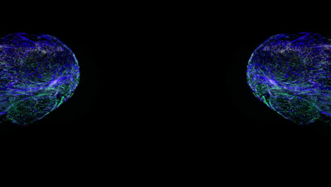 Partikelexplosions-Burst-Effekt,-Abstrakte-Explosionseffekt-Animation-Auf-Schwarzem-Hintergrund